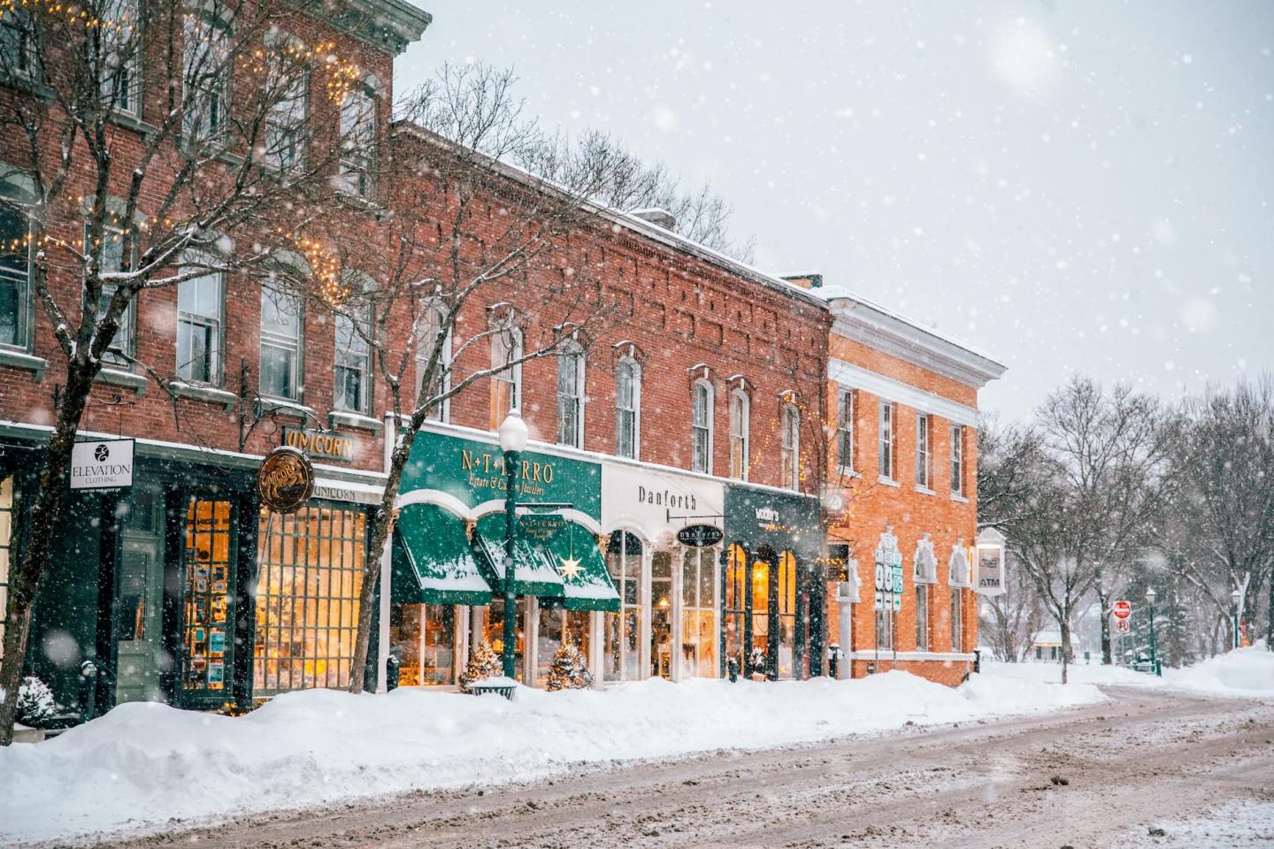 Snowy Street