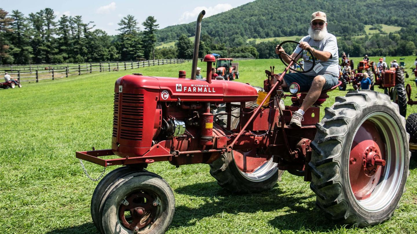 Antique Tractor Day at Billings