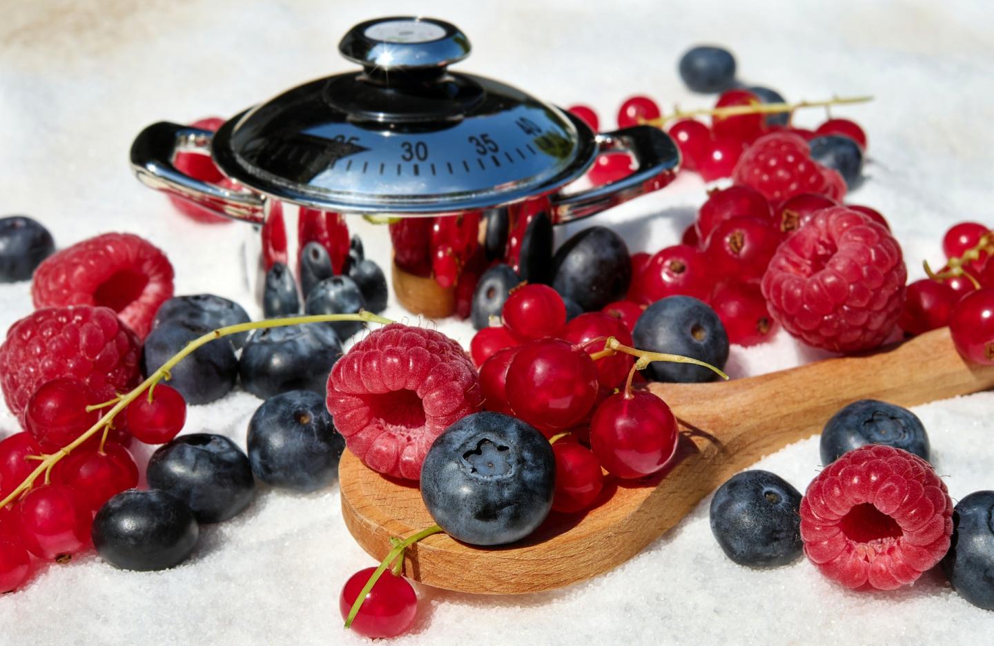 Berries for jam making