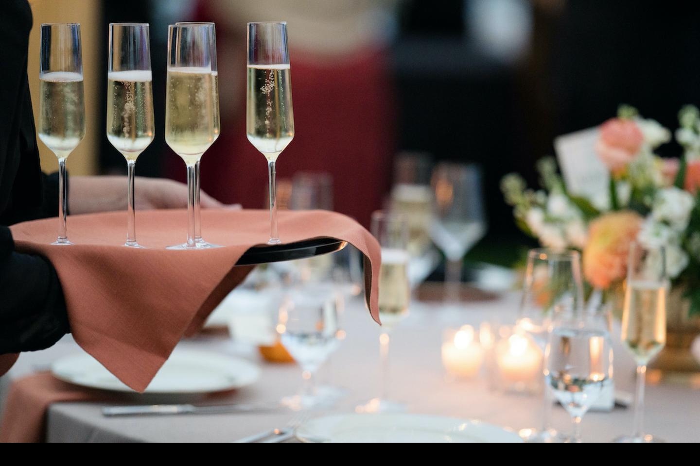 bubbly toast