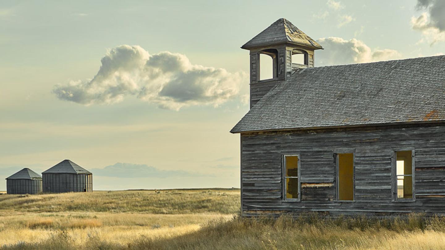 Photograph of a church from the documentary "Vanish"
