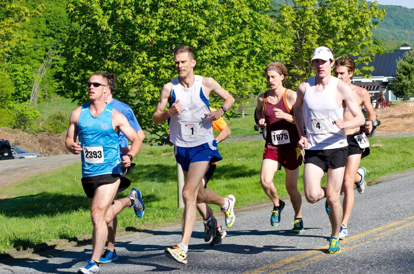 Covered Bridges Half Marathon Runners
