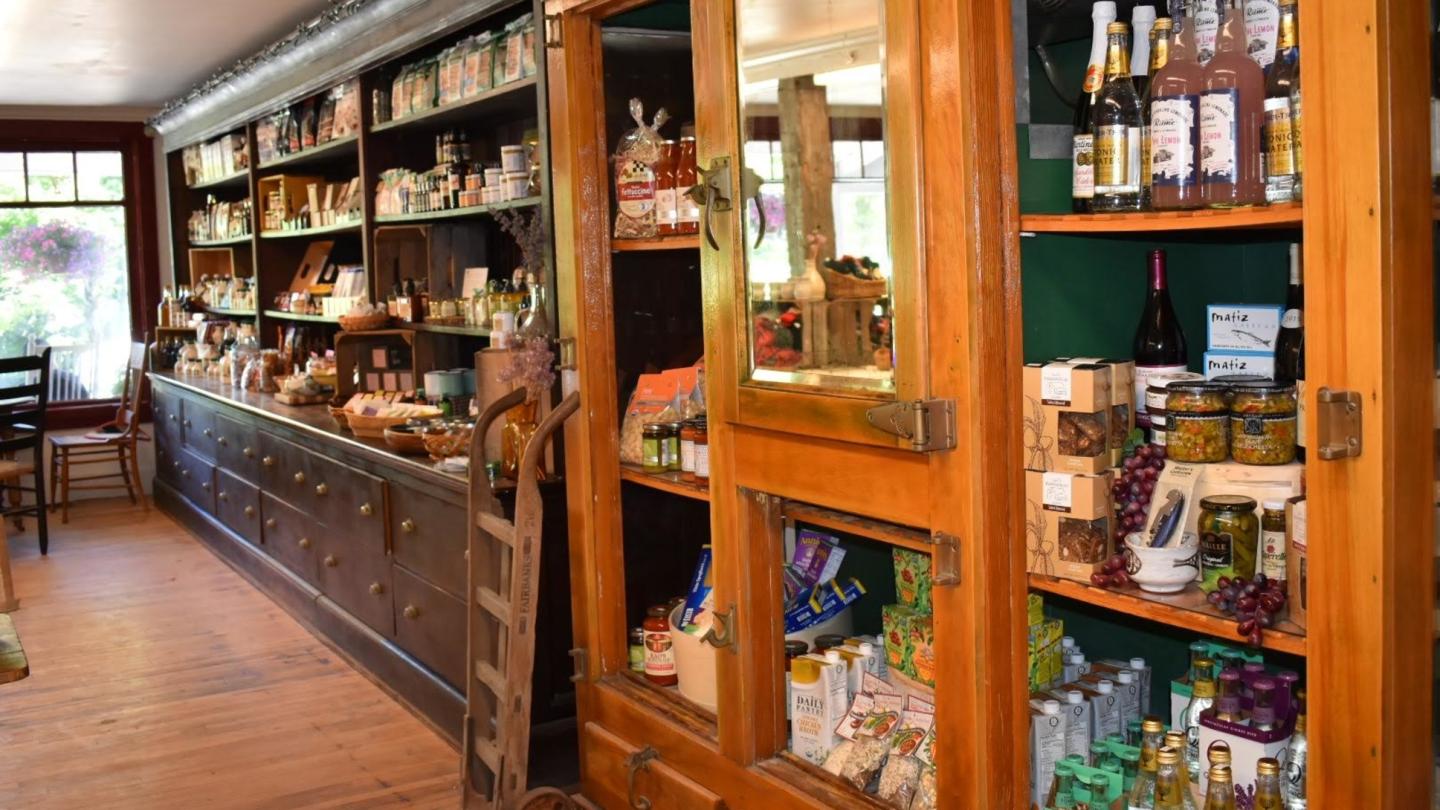 South Woodstock Country Store Shelves