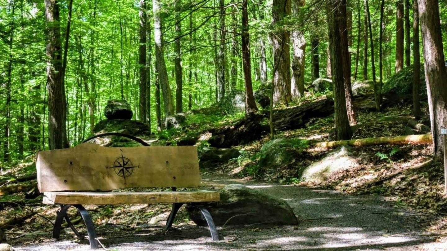 Faulkner Trail bench