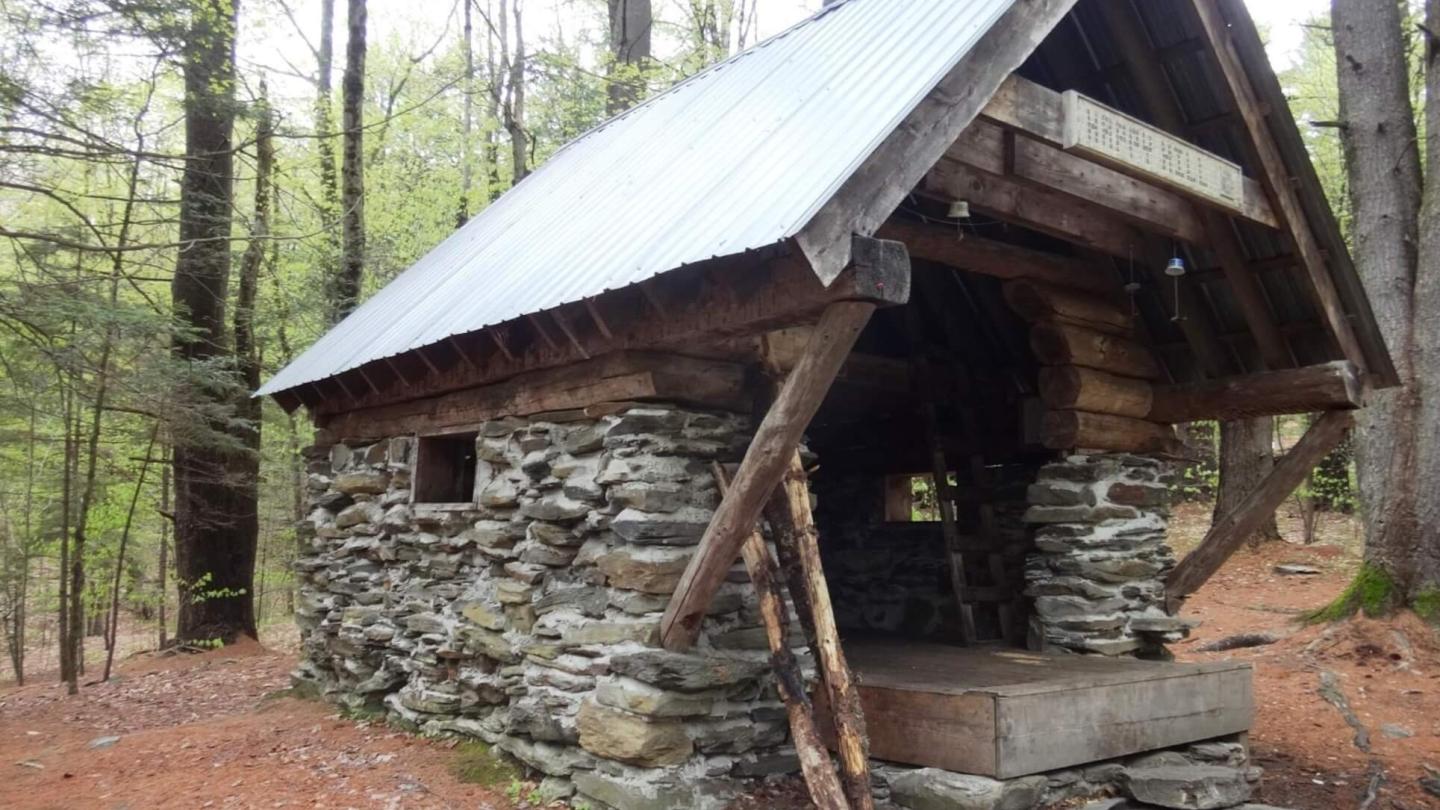 Happy Hill Shelter on the AT