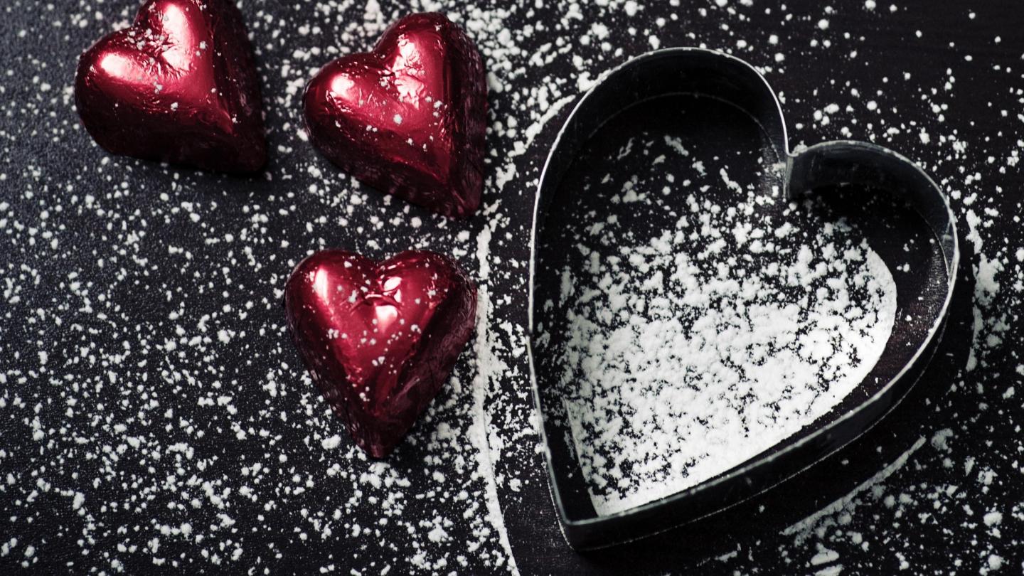 Baking hearts
