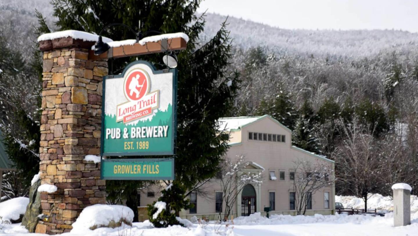 Long Trail Exterior in winter