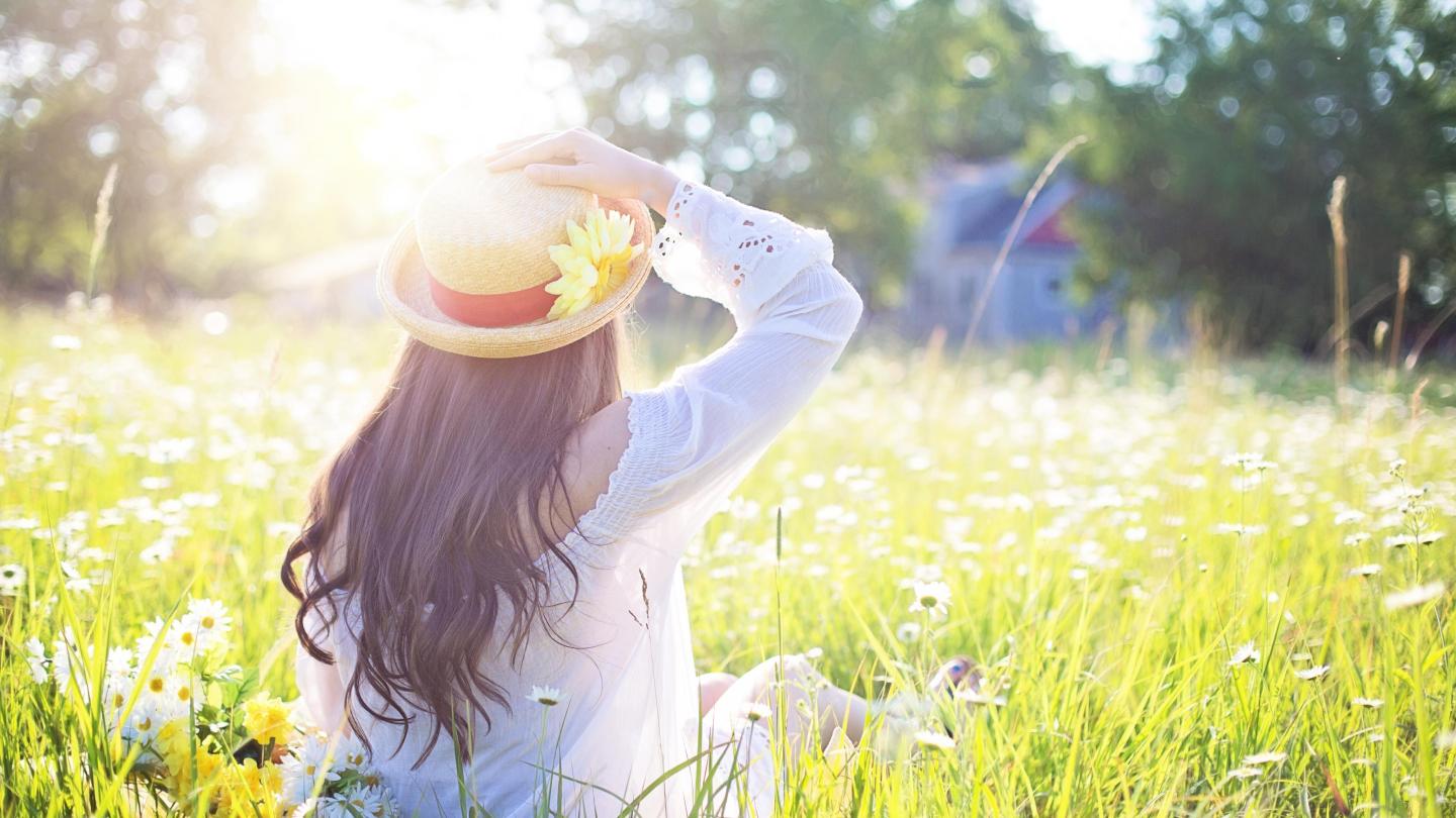 Woman in Field