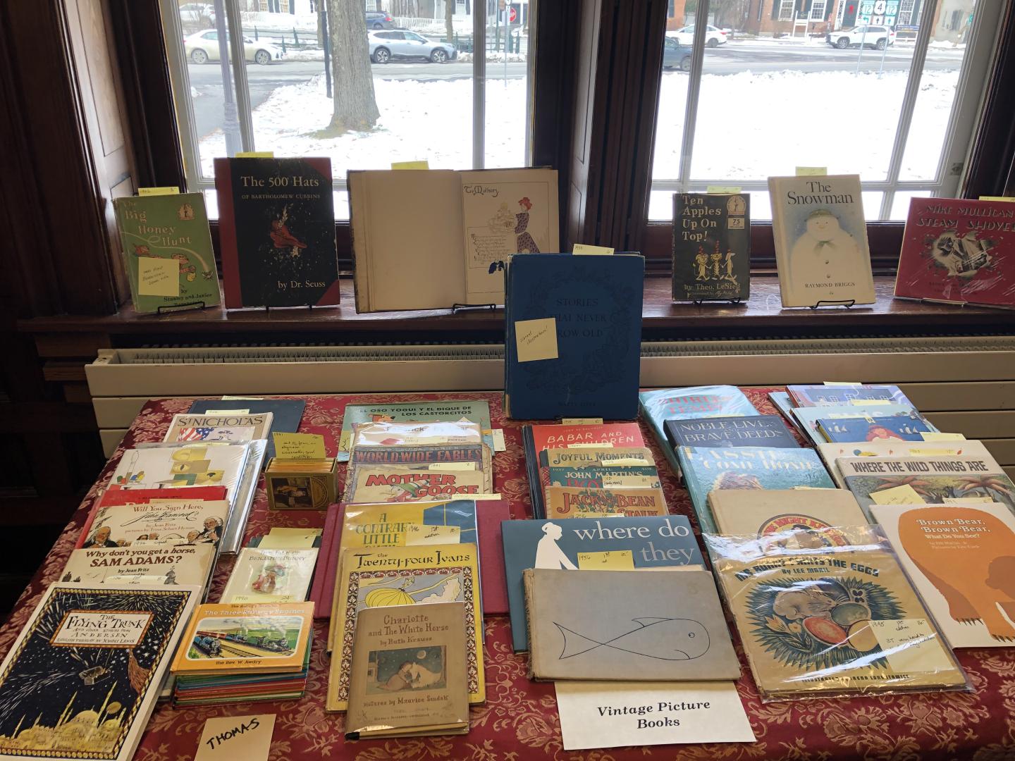 childrens book display