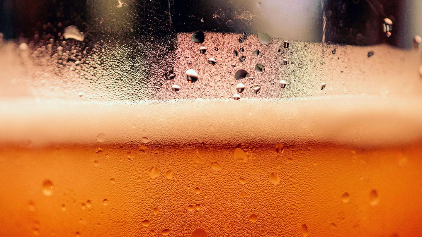 Beer up close
