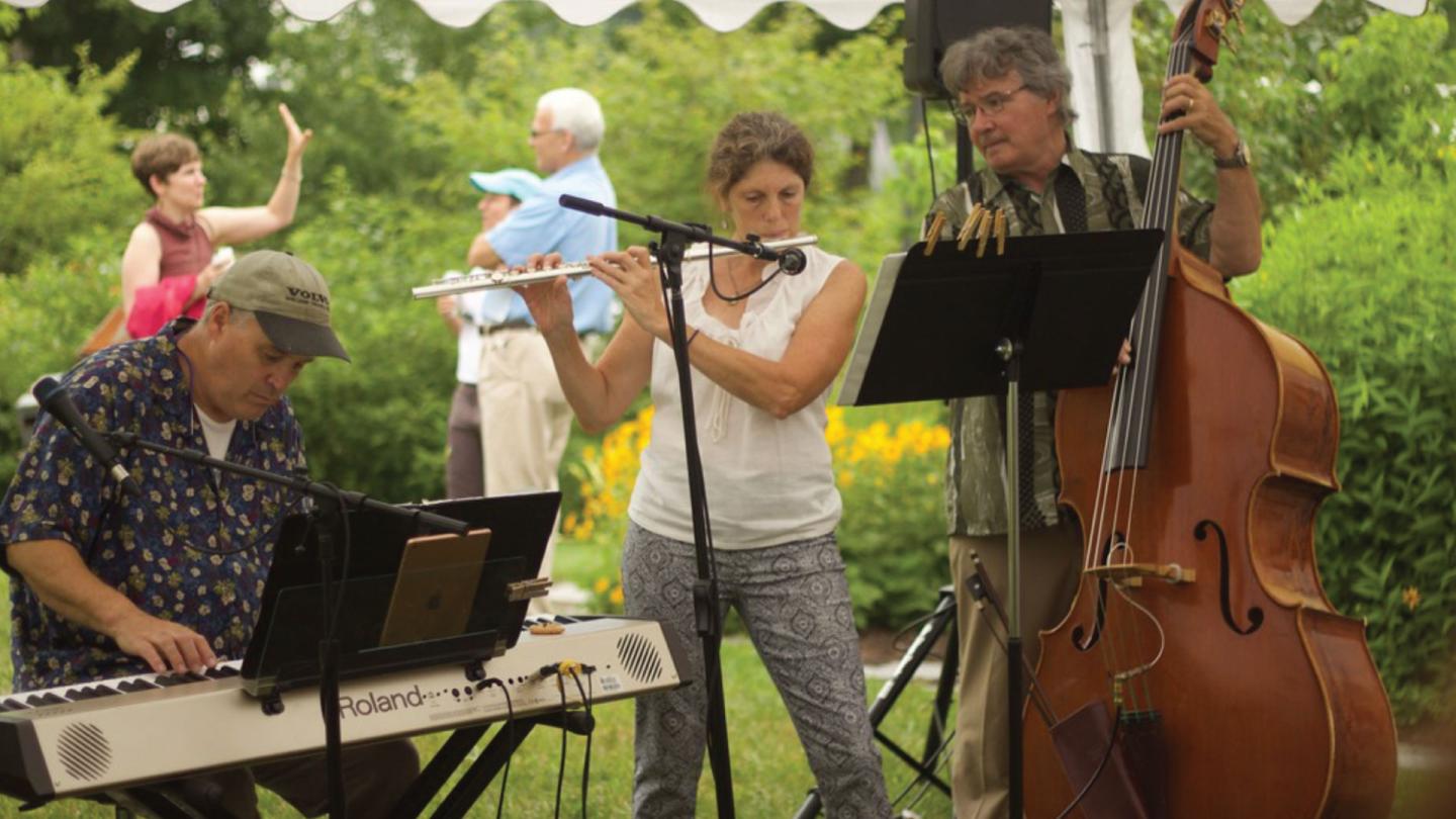 Live music at the UNBOUND Exhibit Opening Reception