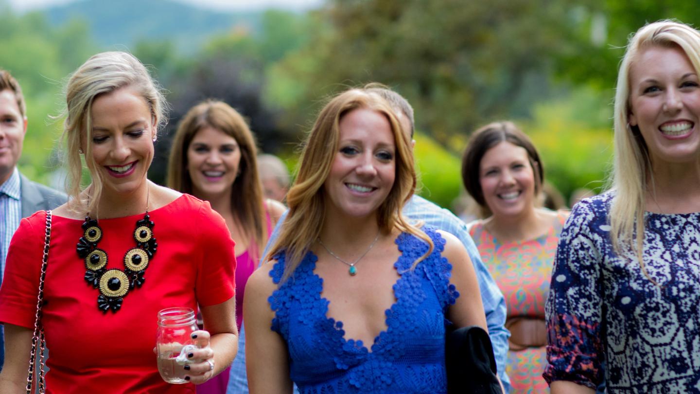 Ladies at Wine Tastings