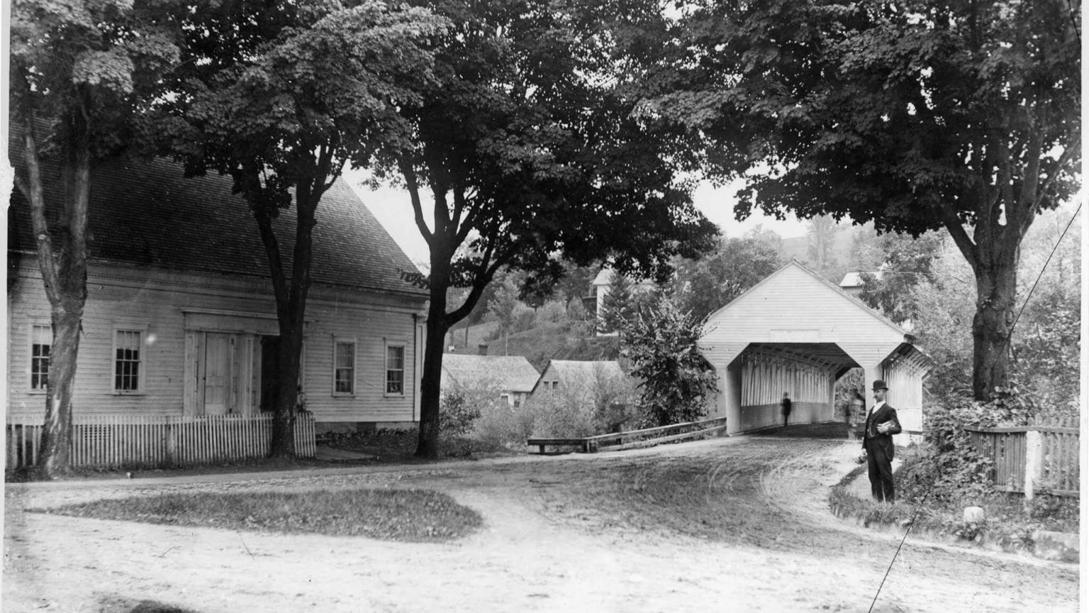 Woodstock History Center Marble Bridge