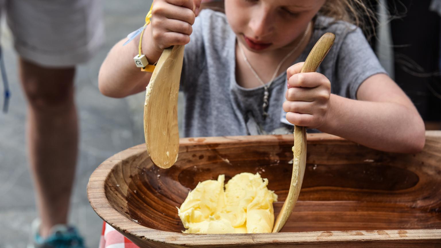 Butter Making at Billings Farm & Museum