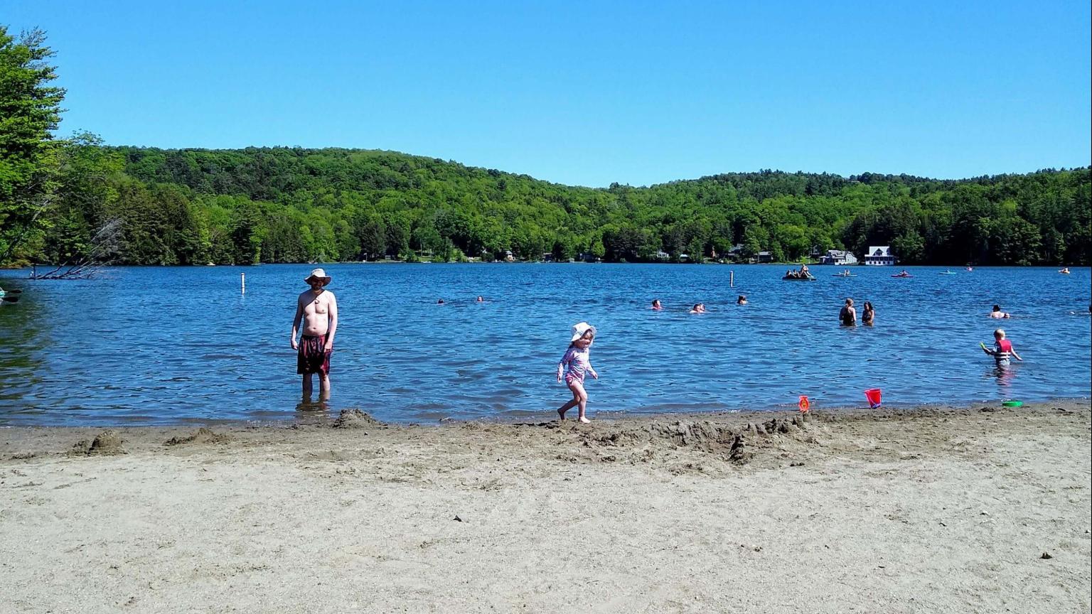 Silver Lake State Park Beach