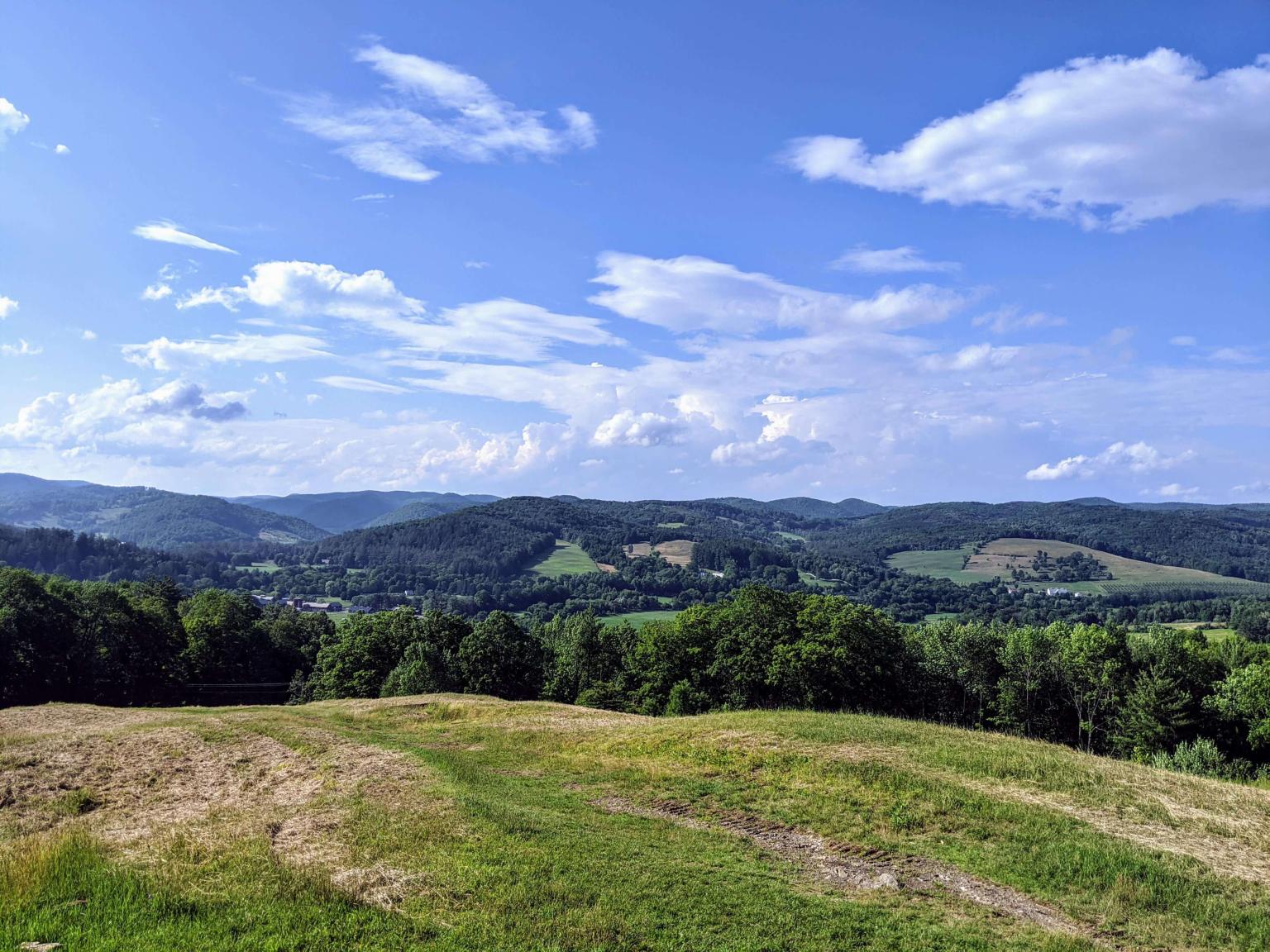 Mt Peg summer views