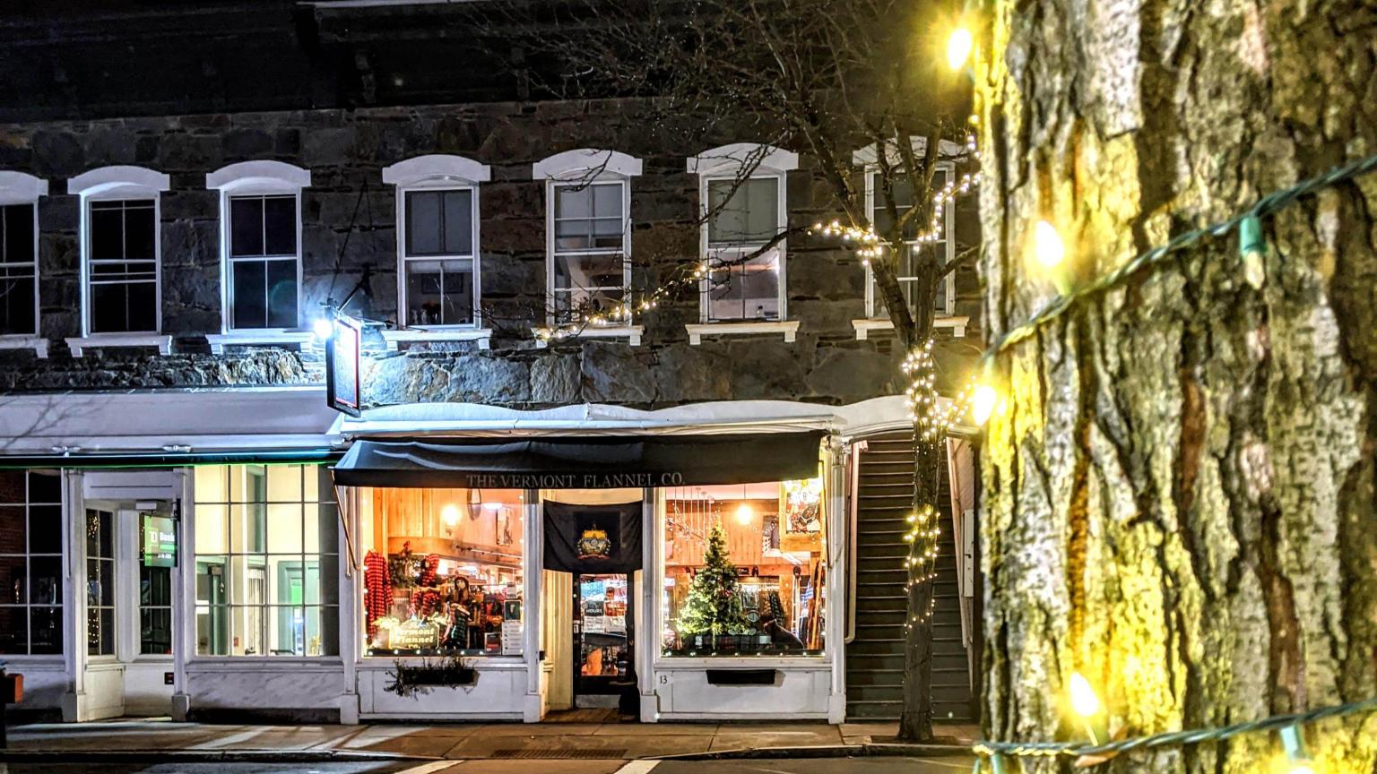 Vermont Flannel Company in November