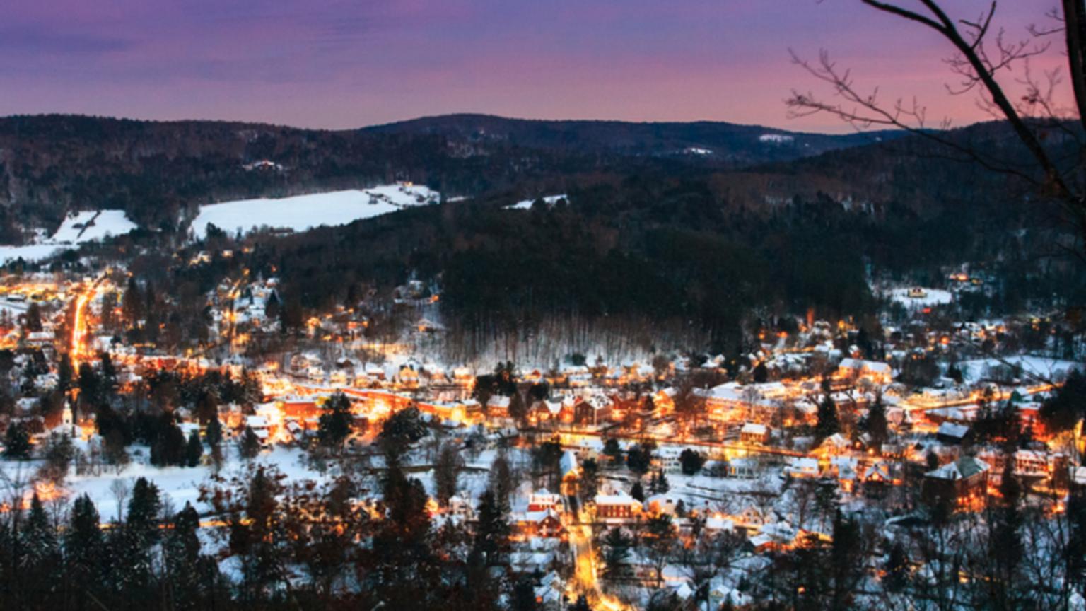 Mt Tom in Winter