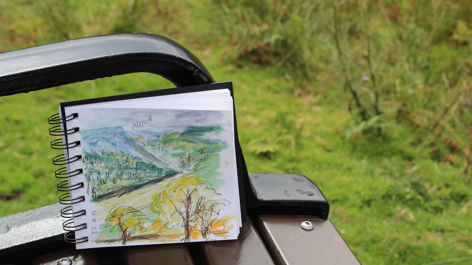Plein air painting