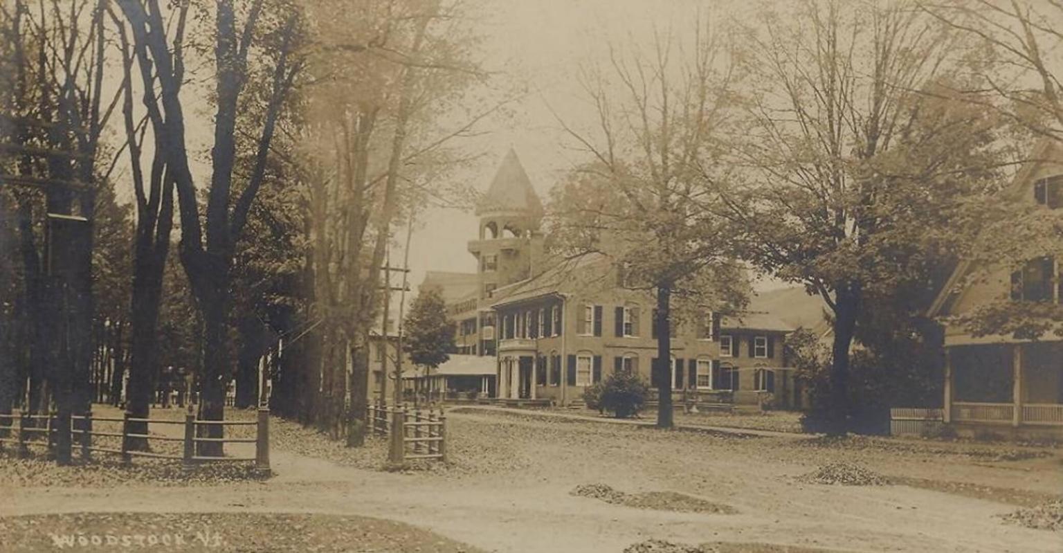 Woodstock historic street scene