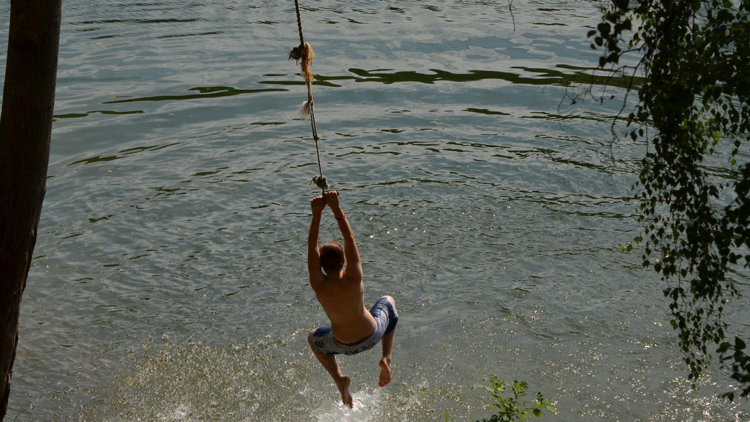 Rope Swing Swim