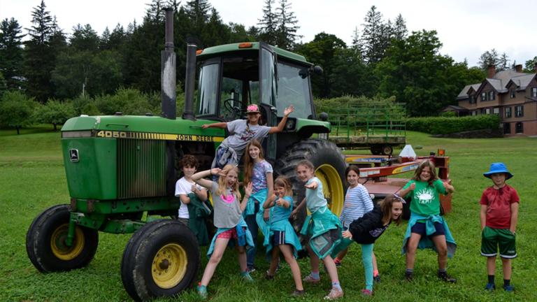 Billings Farmer camp tractor