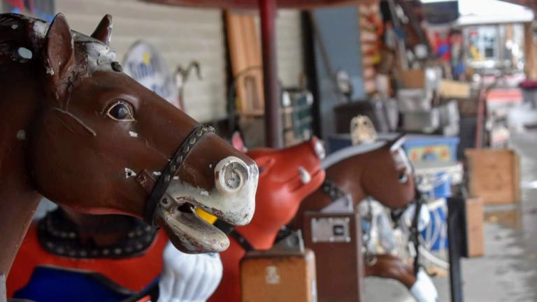 Vermont Antique Mall horses