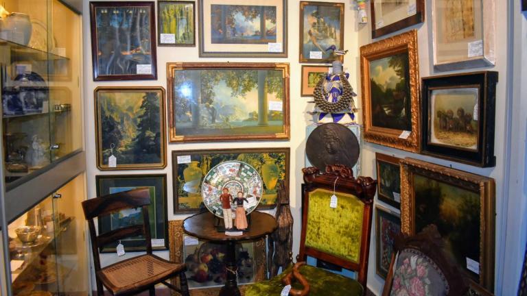 Antiques Collaborative paintings