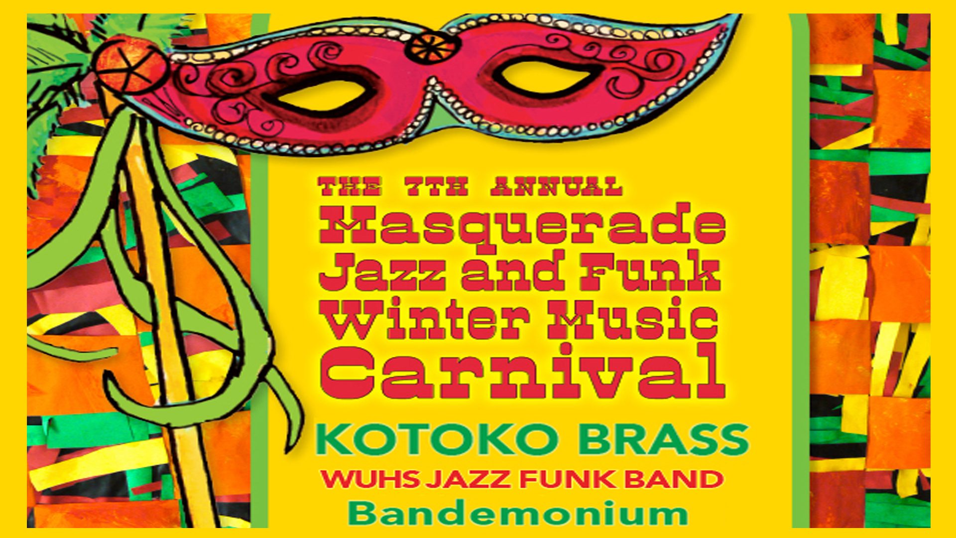Masquerade Jazz & Funk Winter Music Carnival