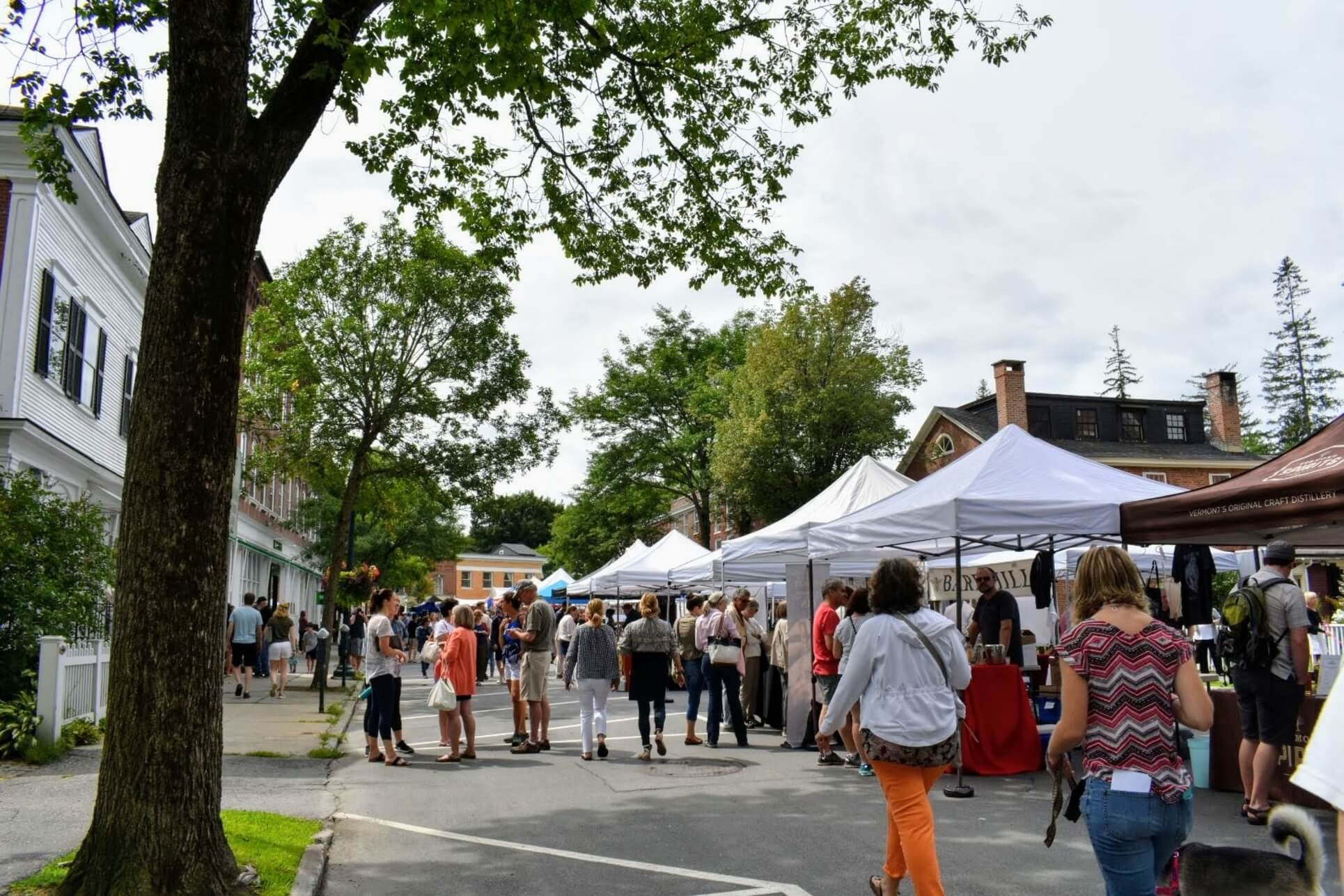Taste of Woodstock 2018 street fair
