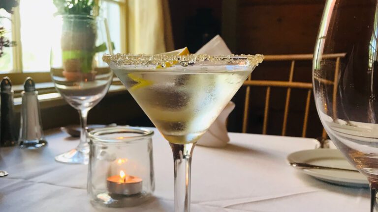 Vesper cocktail from Prince & the Pauper