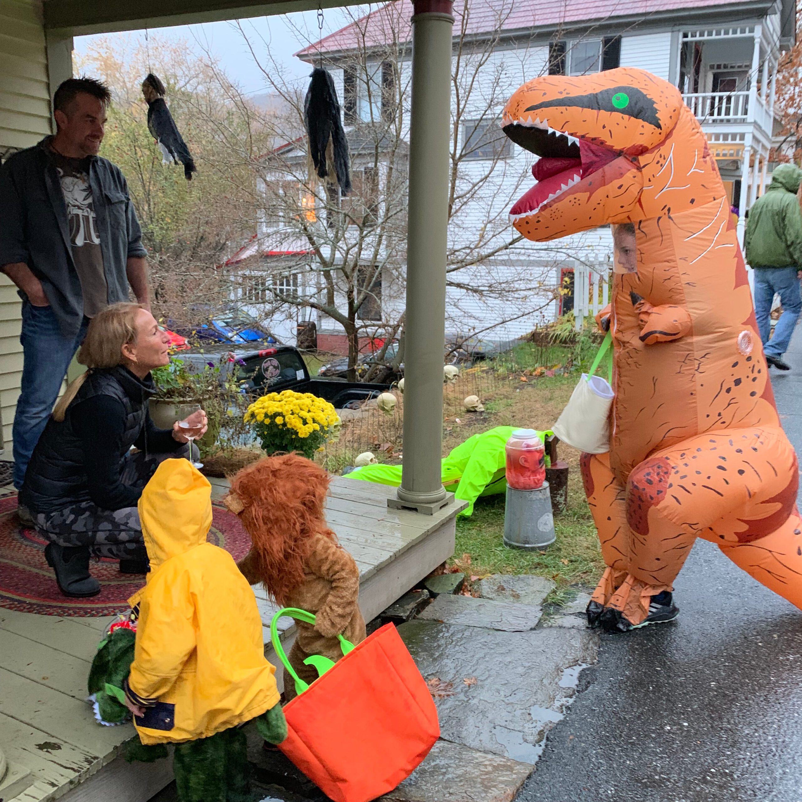 trick or treating on high street