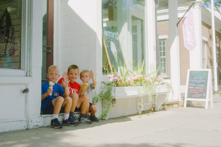 Woodstock Vermont Ice Scoop Stop