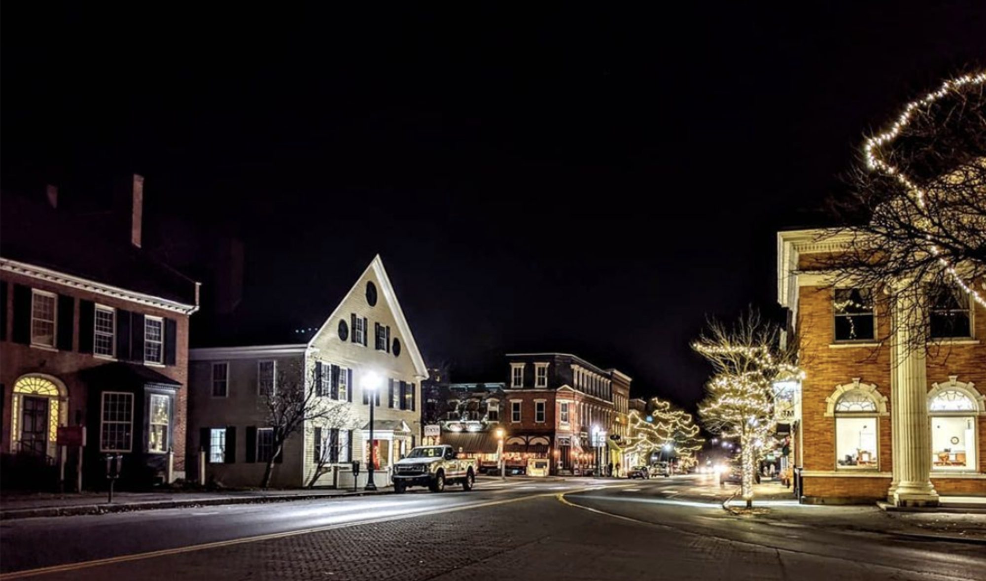Evenings in Woodstock Vermont