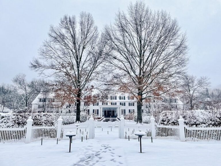 Woodstock Inn first snow 2022