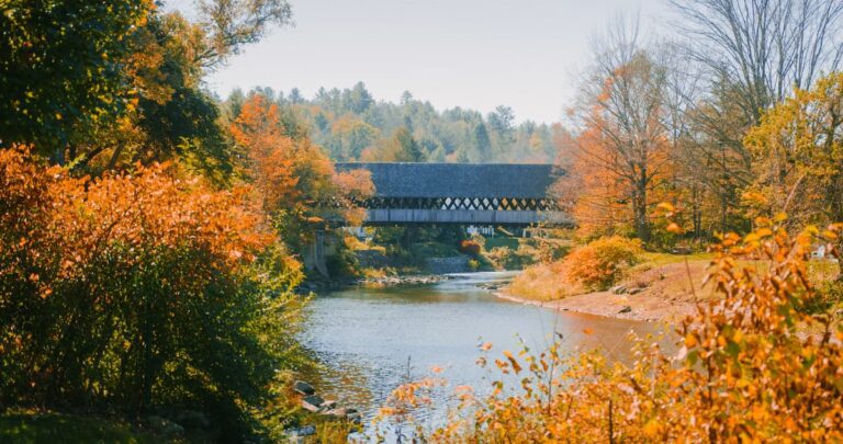Covered Bridge in the fall