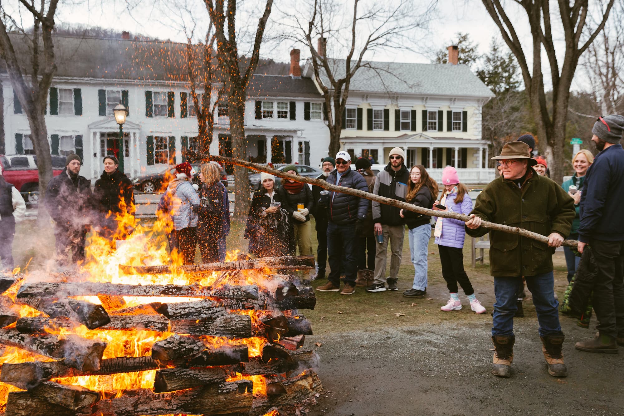 Village Green Bonfire