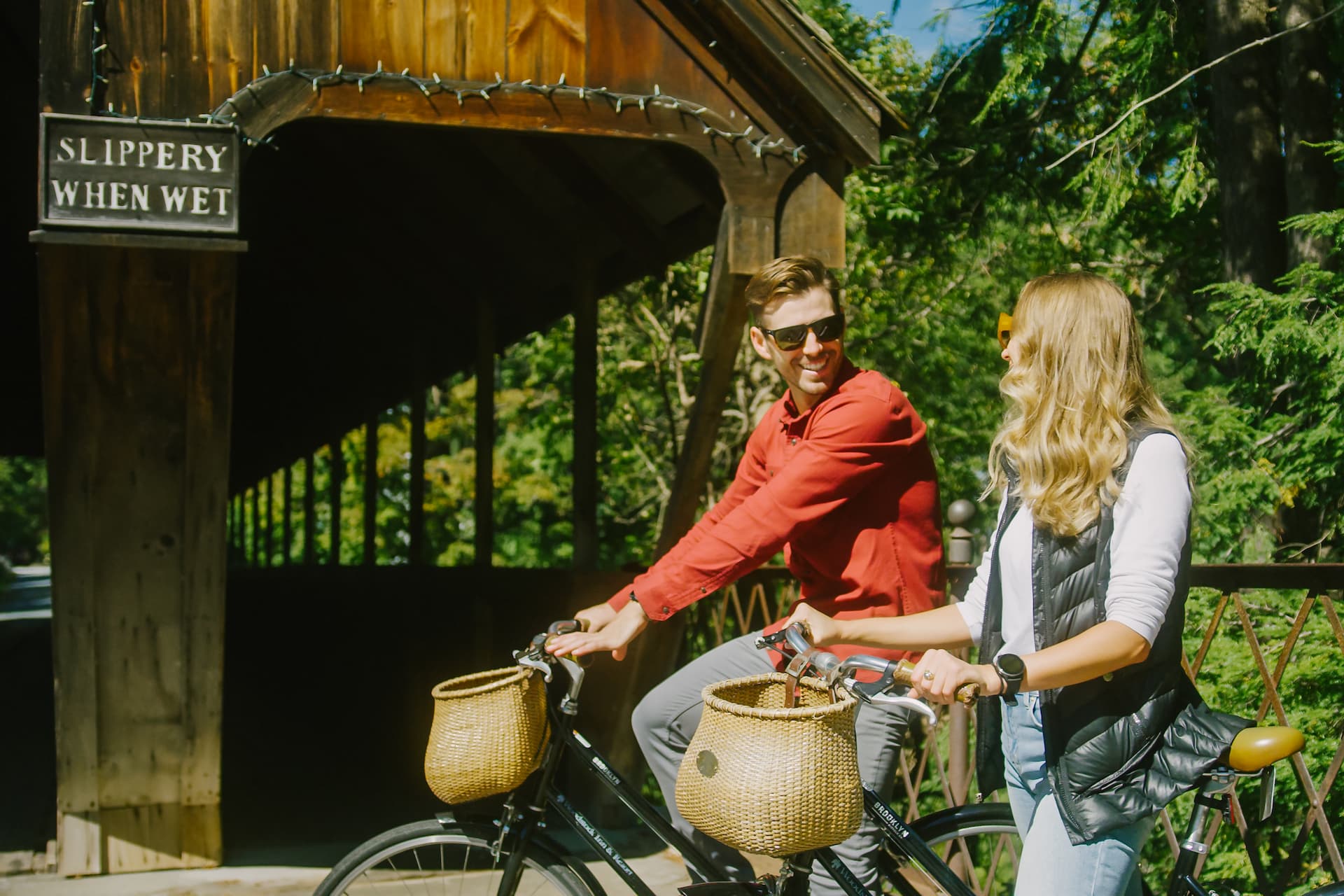 Covered bridge bikes
