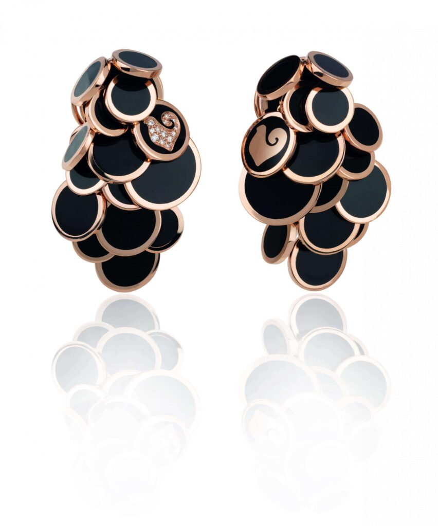 Chantecler enamel earrings