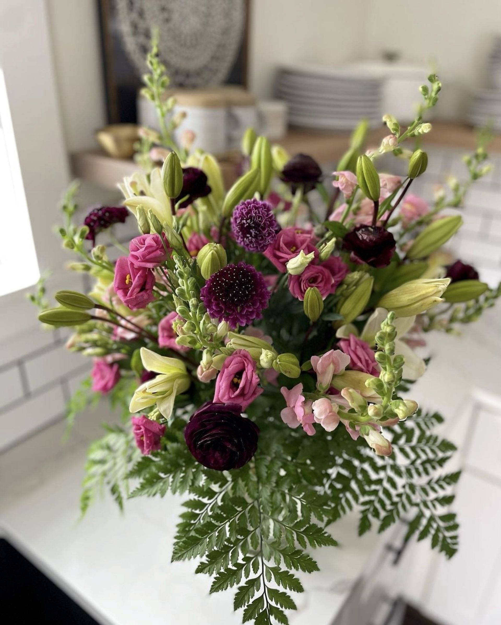 Blue Door Flower Bouquet