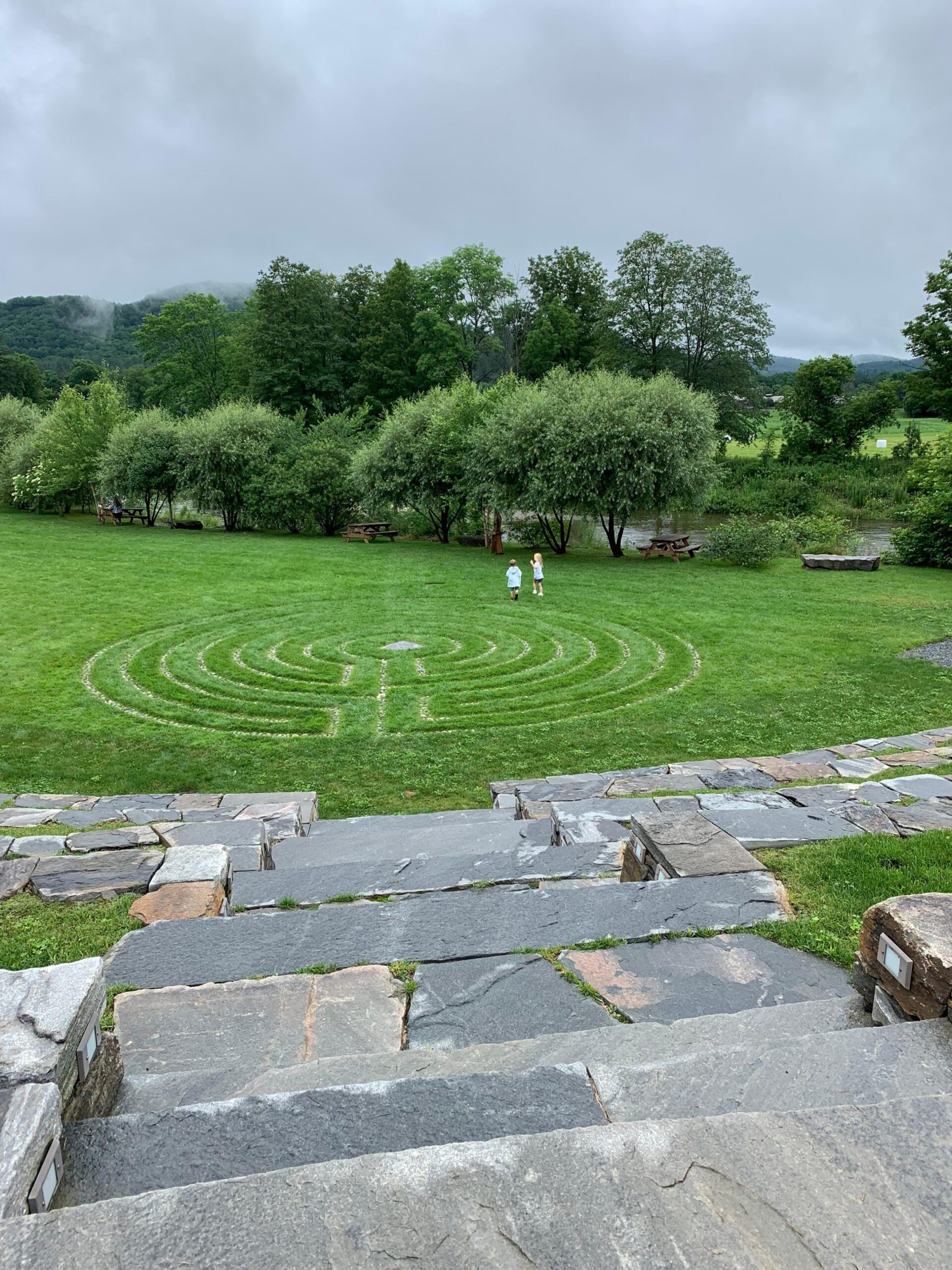 Labyrinth at East End Park