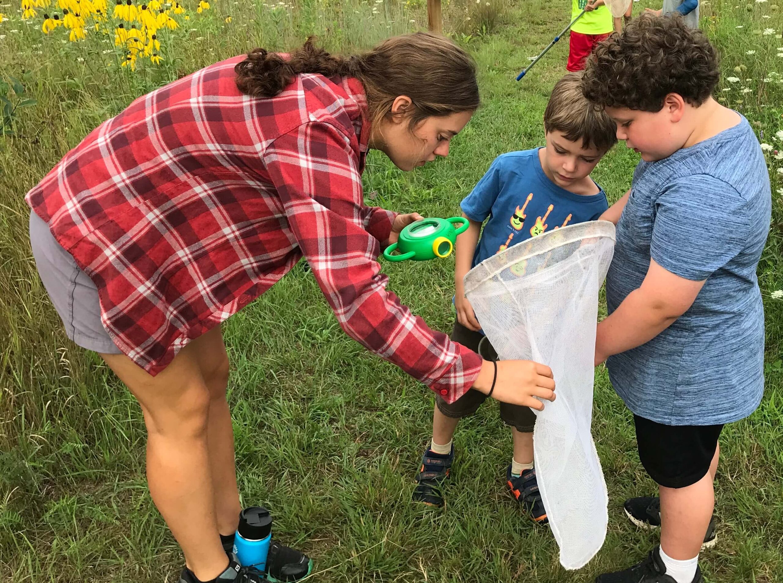 Catching Butterflies at VINS nature camp
