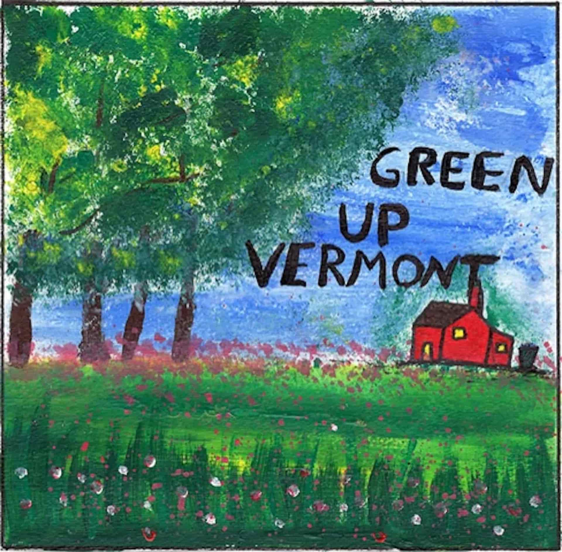 green up vermont drawing
