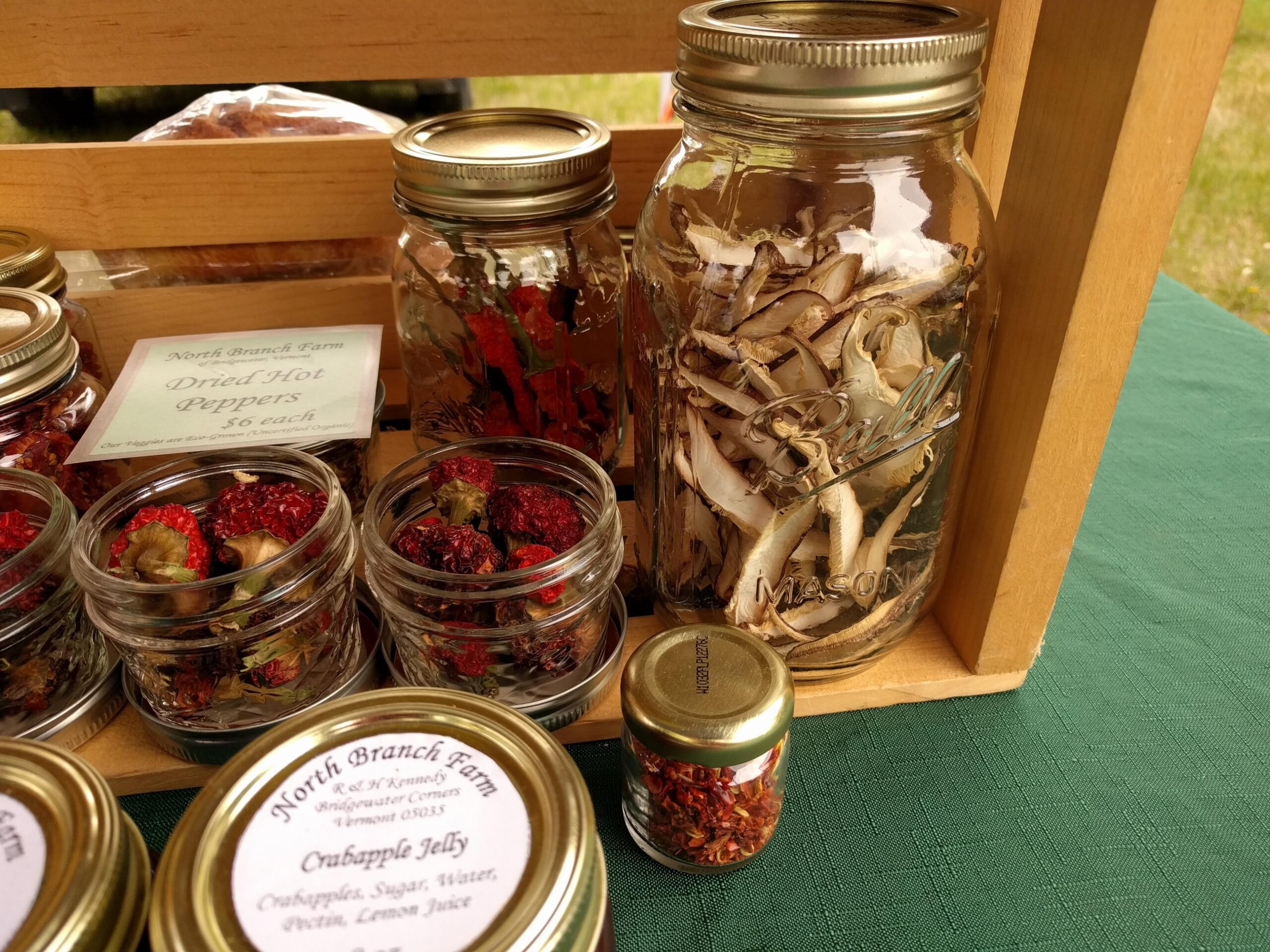 Jarred goods mt Tom Farmers' Market