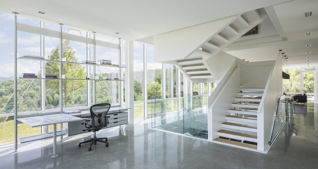 Interior of Bank Barn, Woodstock