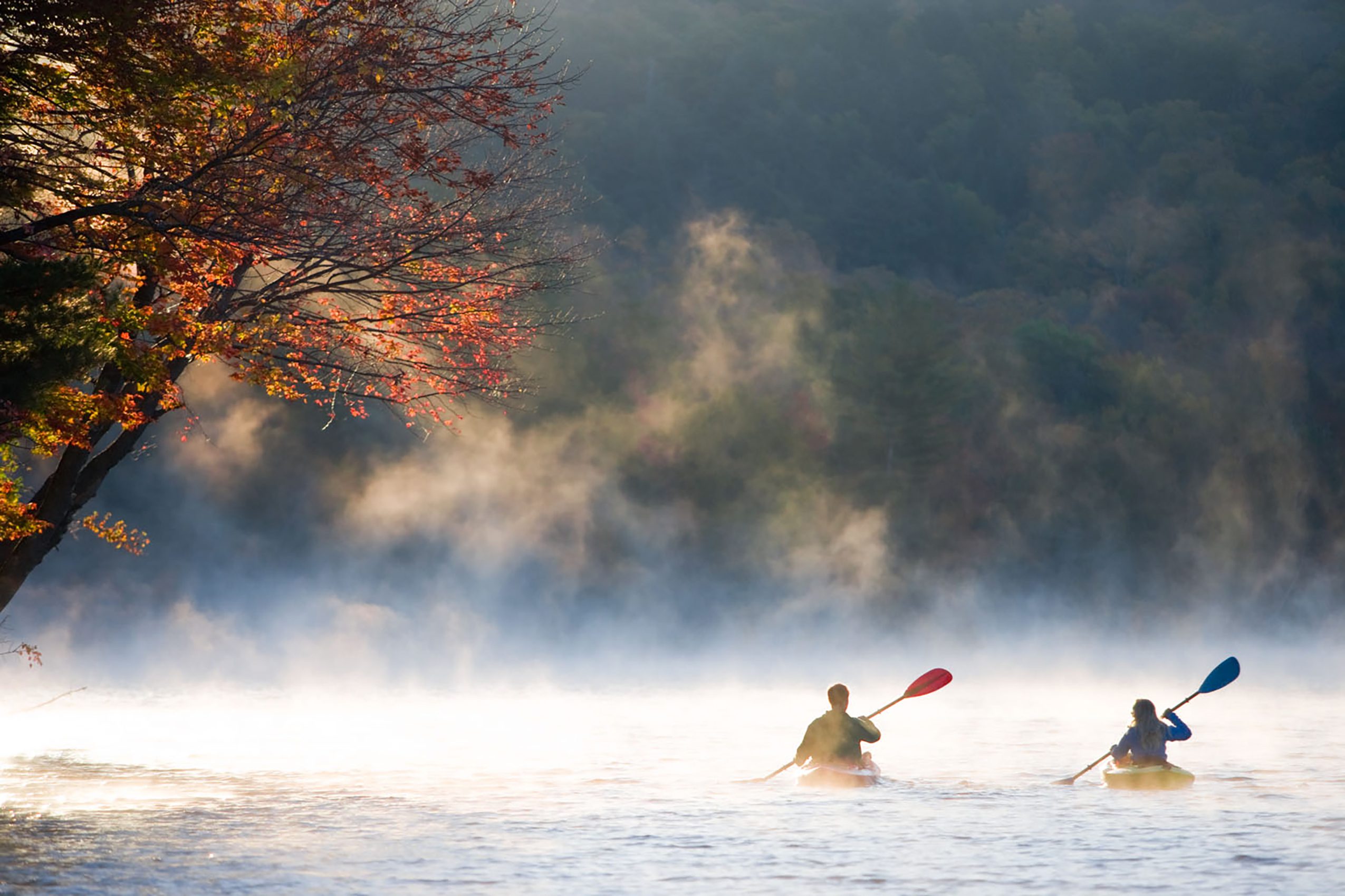 Kayaking at Silver Lake