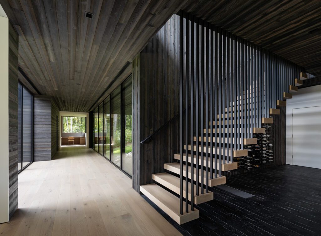 Interior of Terrapin, a Birdseye design and build in Woodstock