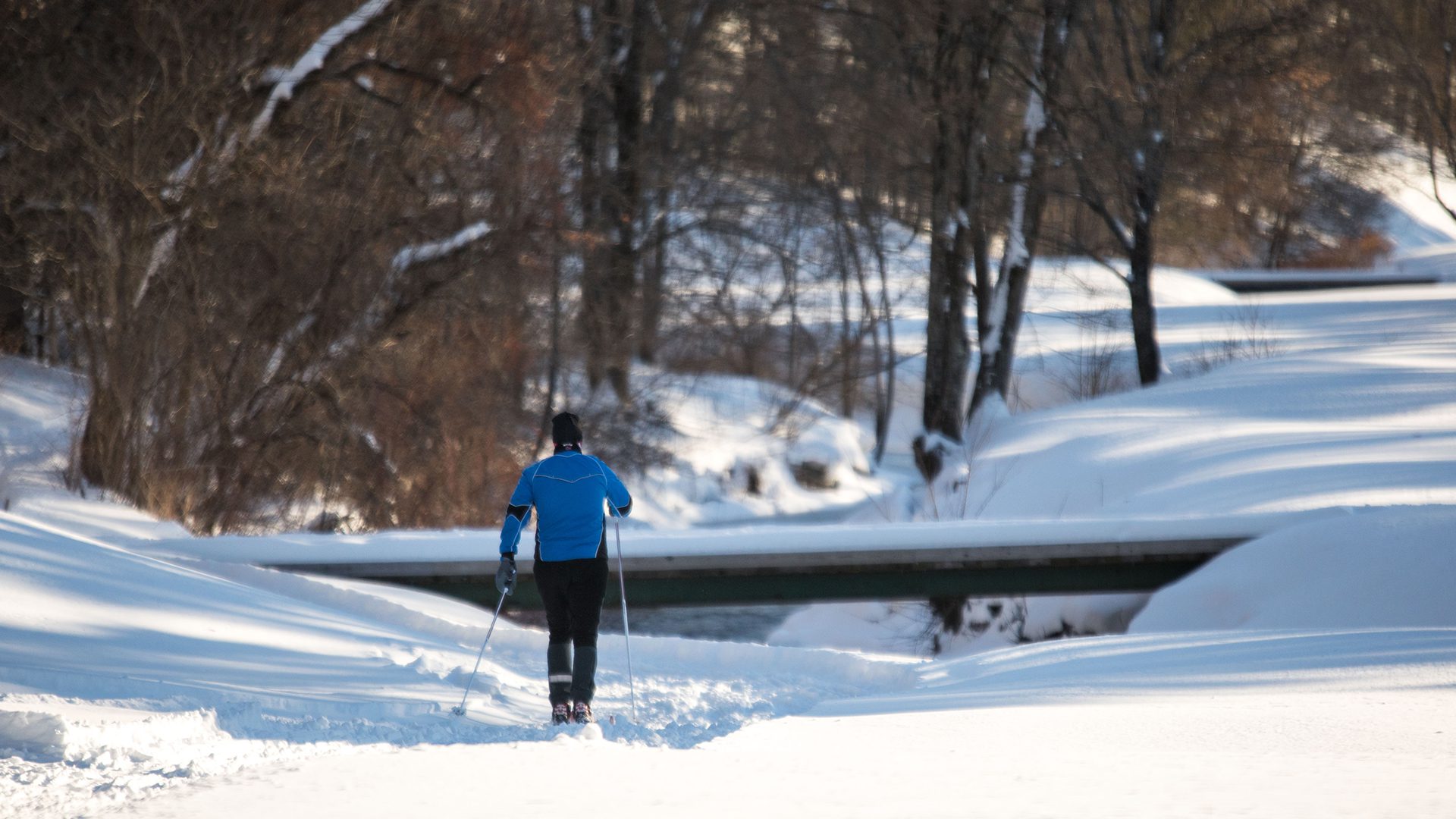 Noridc Skiing at Woodstock Nordic Center