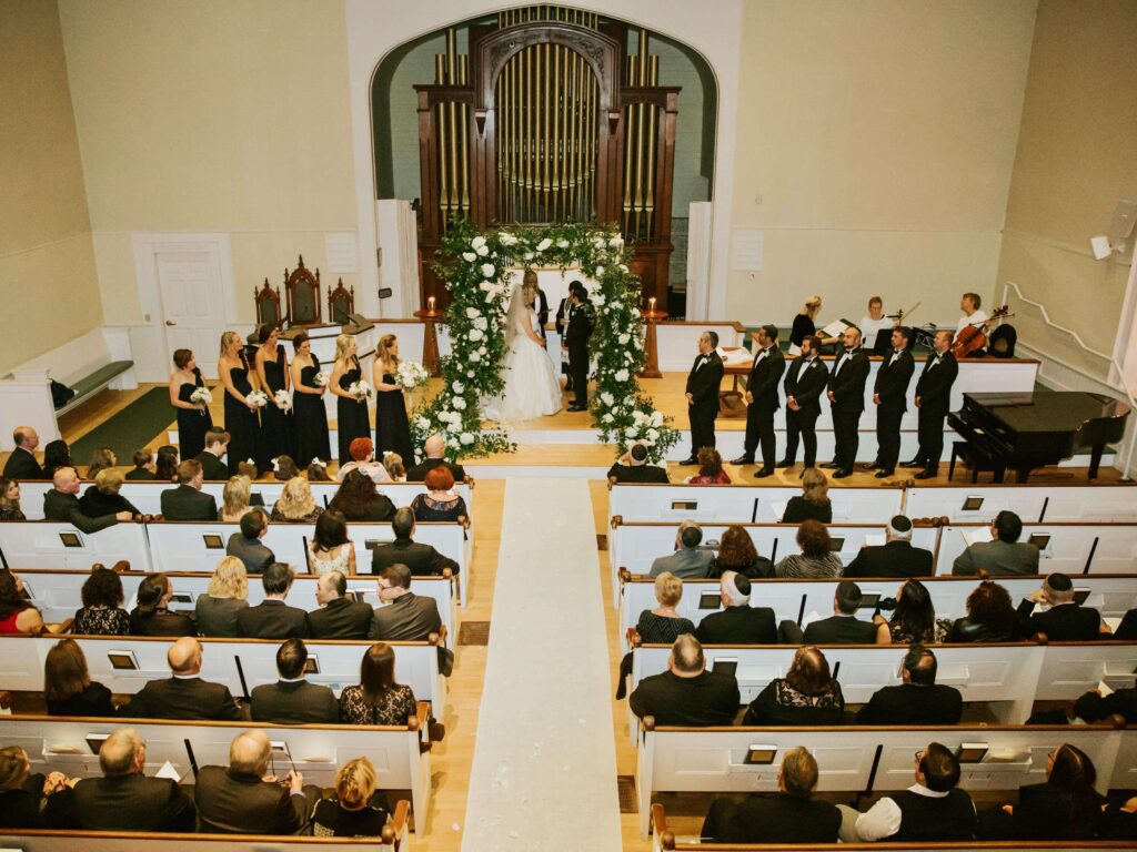 North Chapel Unitarian Church Wedding Ceremony