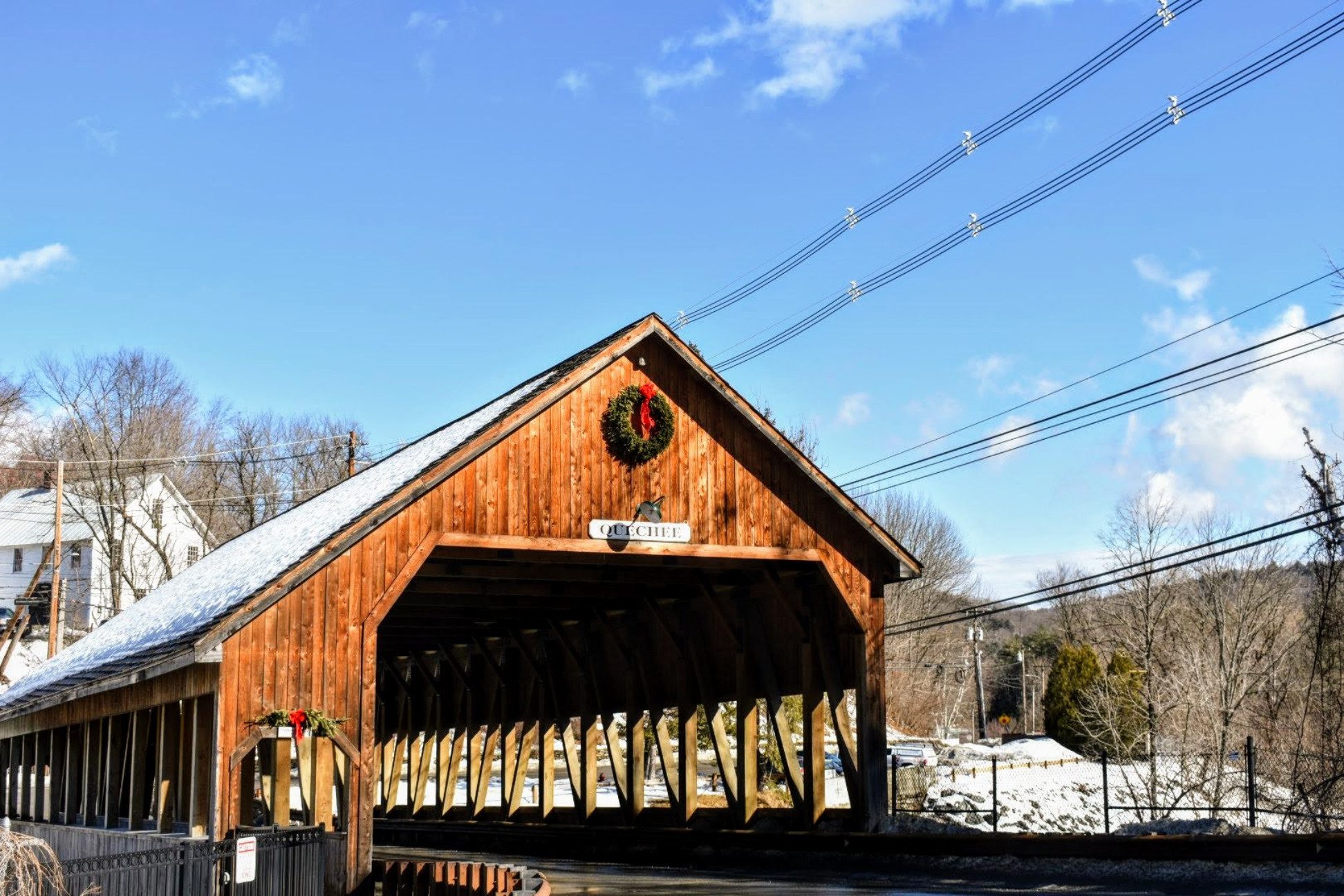 Quechee Covered Bridge close